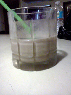 A picture of Choclate Banana Milk Shake.