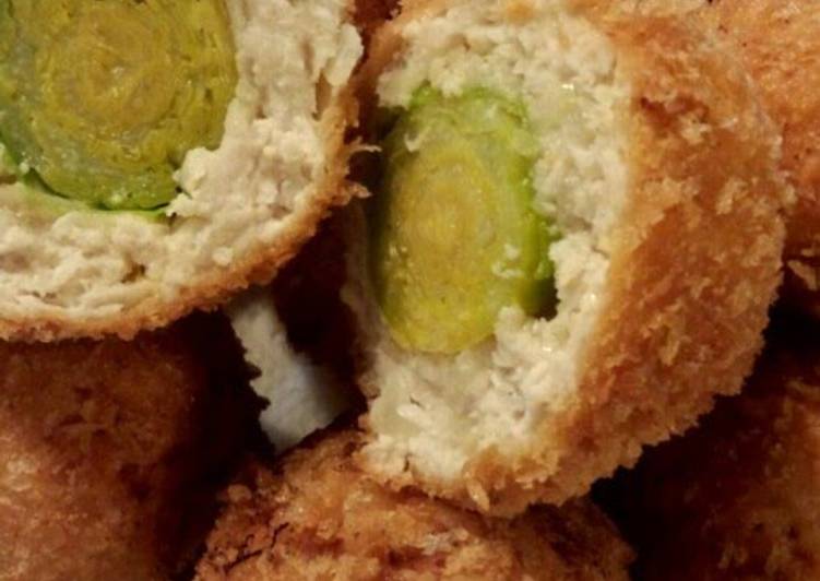 Easiest Way to Prepare Ultimate Minced Chicken Cutlets with Brussels Sprouts