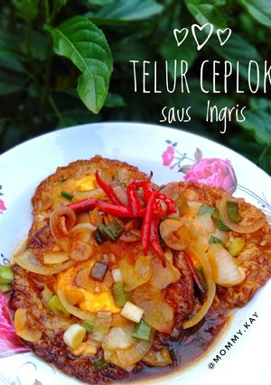 Foto resep Telur Ceplok saus Ingris