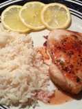 Honey-Orange Glazed Swordfish