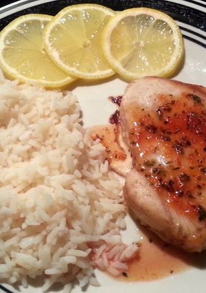 A picture of Honey-Orange Glazed Swordfish.