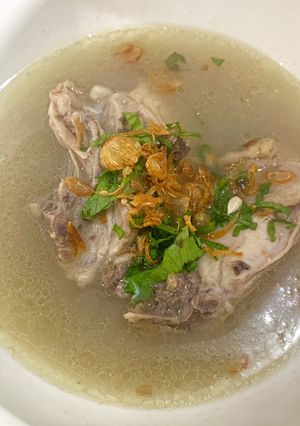 Foto resep Sop ayam pak min klaten ala2 😬