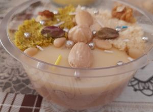 صورة لوصفة عصيدة اللوز