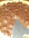 Tarta de castañas y chocolate