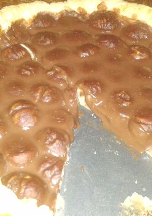 Foto principal de Tarta de castañas y chocolate