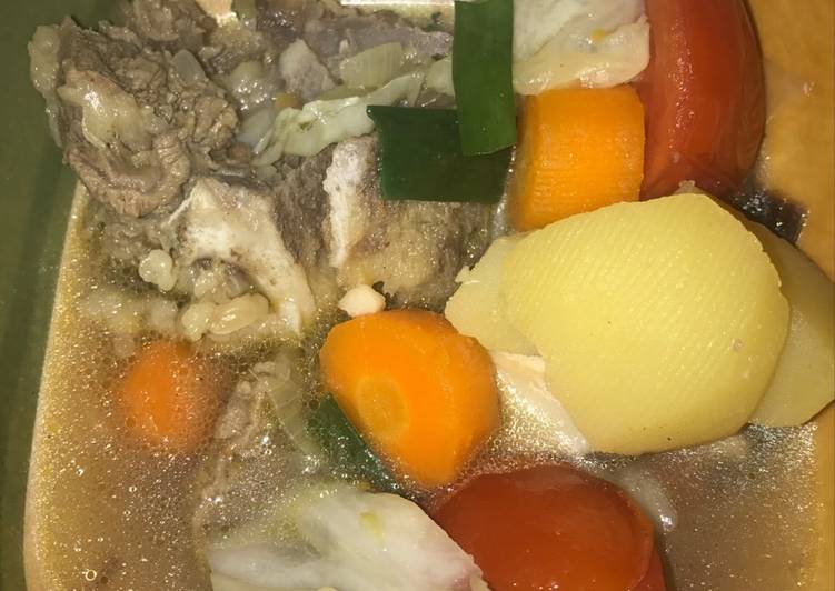 Sop iga murah meriah