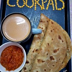 A picture of Aaloo ka paratha.