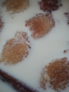 Una foto de Huevillos con leche