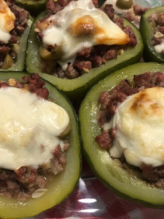 Una foto de Zapallitos rellenos