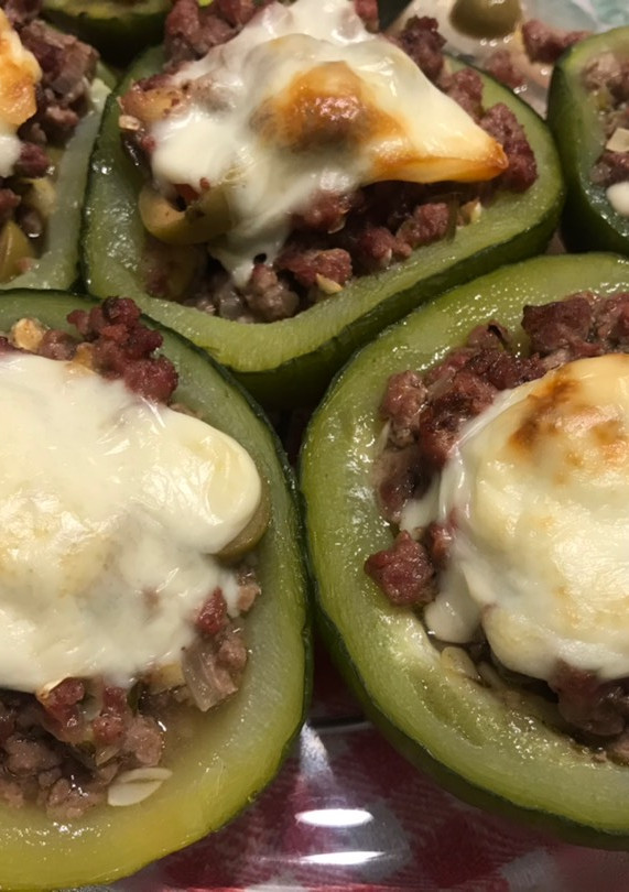 Una foto de Zapallitos rellenos