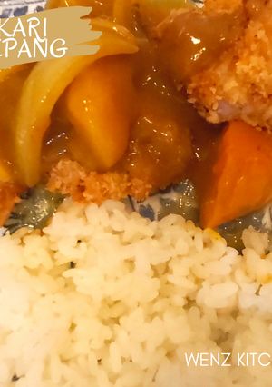 Foto resep Kari Jepang - Chicken & shrimp curry katsu