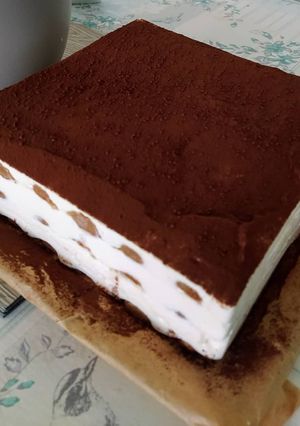 Une photo de Gâteau façon tiramisu by kaoutar
