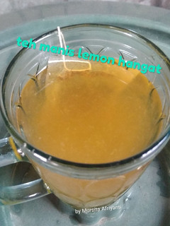 Foto resep Teh manis lemon hangat