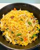 Cơm Chiên Lạp Xưởng Gà Xé