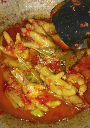 Foto resep Ceker mercon pete