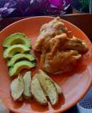 Alitas en Salsa de Piña 🍗☺ (Almuerzo)