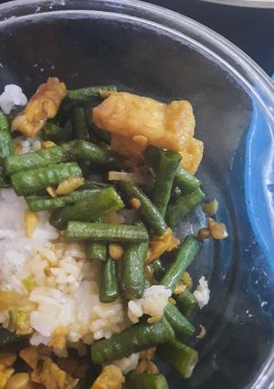Foto resep Oseng Kacang Panjang Tempe