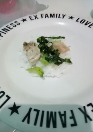 Foto resep Nasi ayam hainan (menu mpasi blw)