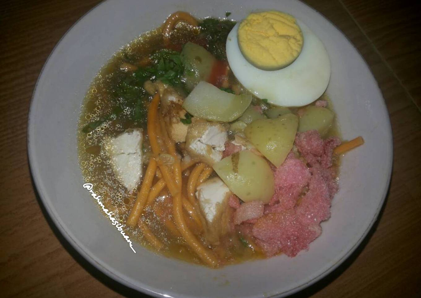 Mie rebus Medan