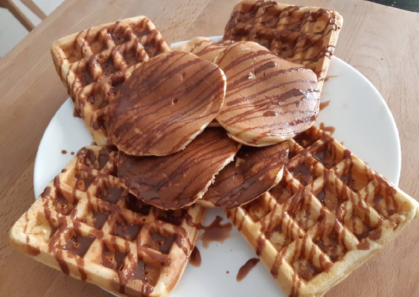 Gaufre et pancake