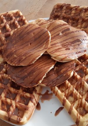 Une photo de Gaufre et pancake