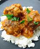 Albóndigas de carne con arroz 🍛