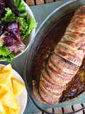 Rolo de Carne com Tâmaras e Bacon