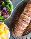Rolo de Carne com Tâmaras e Bacon