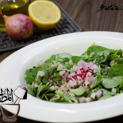 A picture of Green_Purslane_Salad#Baqllehh_Salad.
