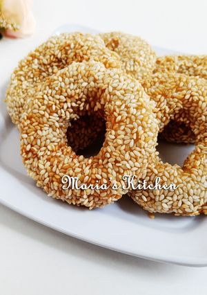 Foto resep Donat Pisang Wijen