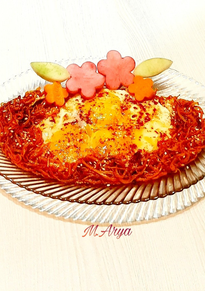 عکسی از دستور املت هویج