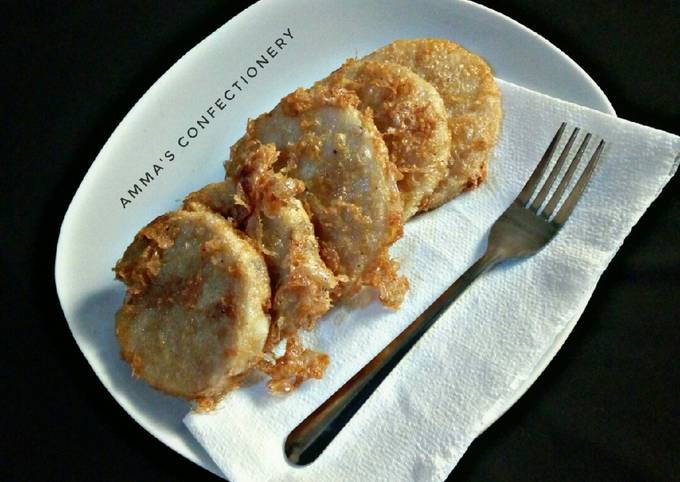 Steps to Prepare Jamie Oliver Egg Coated Yam