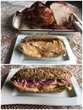 Pan con pavo