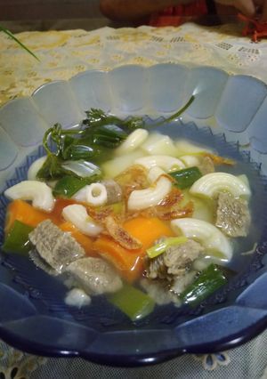 Foto resep Sop daging rempah, kuah super beniiiiing.