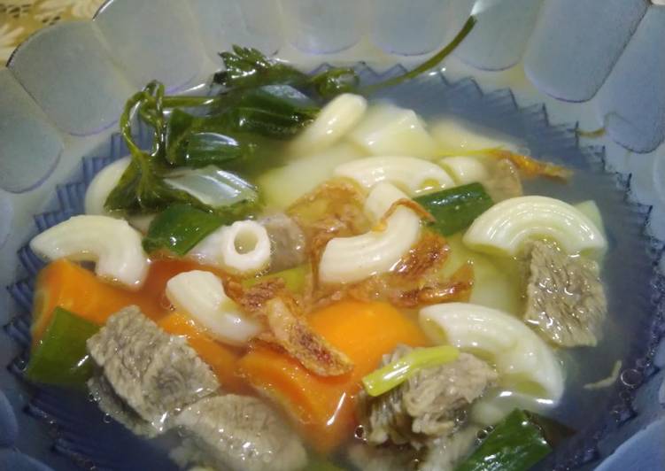 Resep Sop daging rempah, kuah super beniiiiing. yang Enak