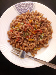 Fried pasta ainihin hoton girkin