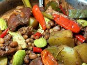 Gambar brongkos tahu daging