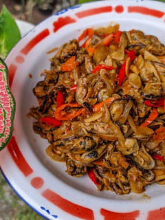 Foto resep Oseng Kerang Hijau Kupas