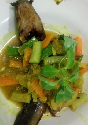 Foto resep Lele siram ACAR KUNING