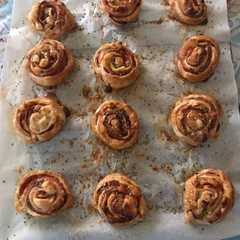 Una foto de Rollitos de hojaldre salados