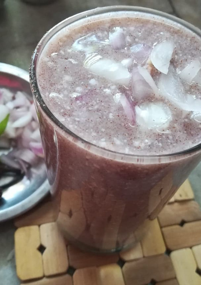 ராகி கூழ் செய்முறை முக்கிய புகைப்படம்