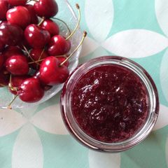 A picture of Homemade Cherry Preserves.