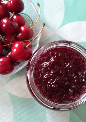 A picture of Homemade Cherry Preserves.