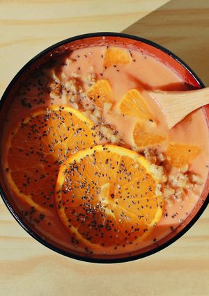 Hình của món Sinh tố cà rốt.