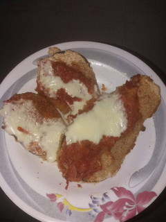 Una foto de Milanesas de berenjena