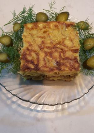 عکسی از دستور کوکوی ماکارانی