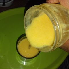 A picture of Mango milkshake.