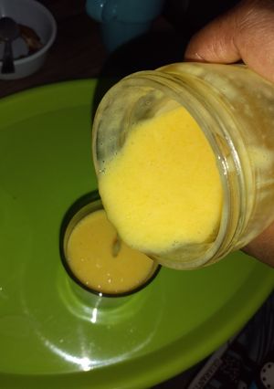 A picture of Mango milkshake.