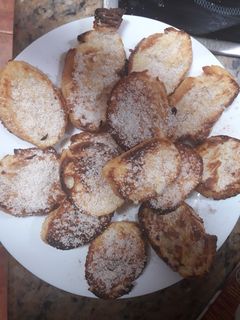 Una foto de Torrijas con leche condensada al horno