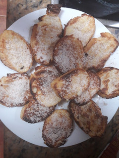 Una foto de Torrijas con leche condensada al horno